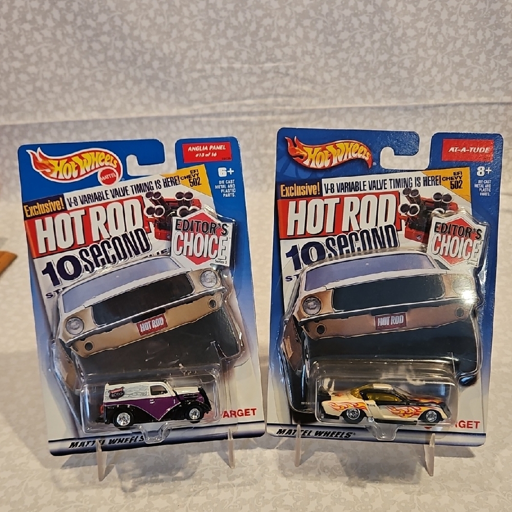 2000 Hot Wheels Editor's Choice Anglia Panel #13 of 16 & At-A-Tude Exclusive
